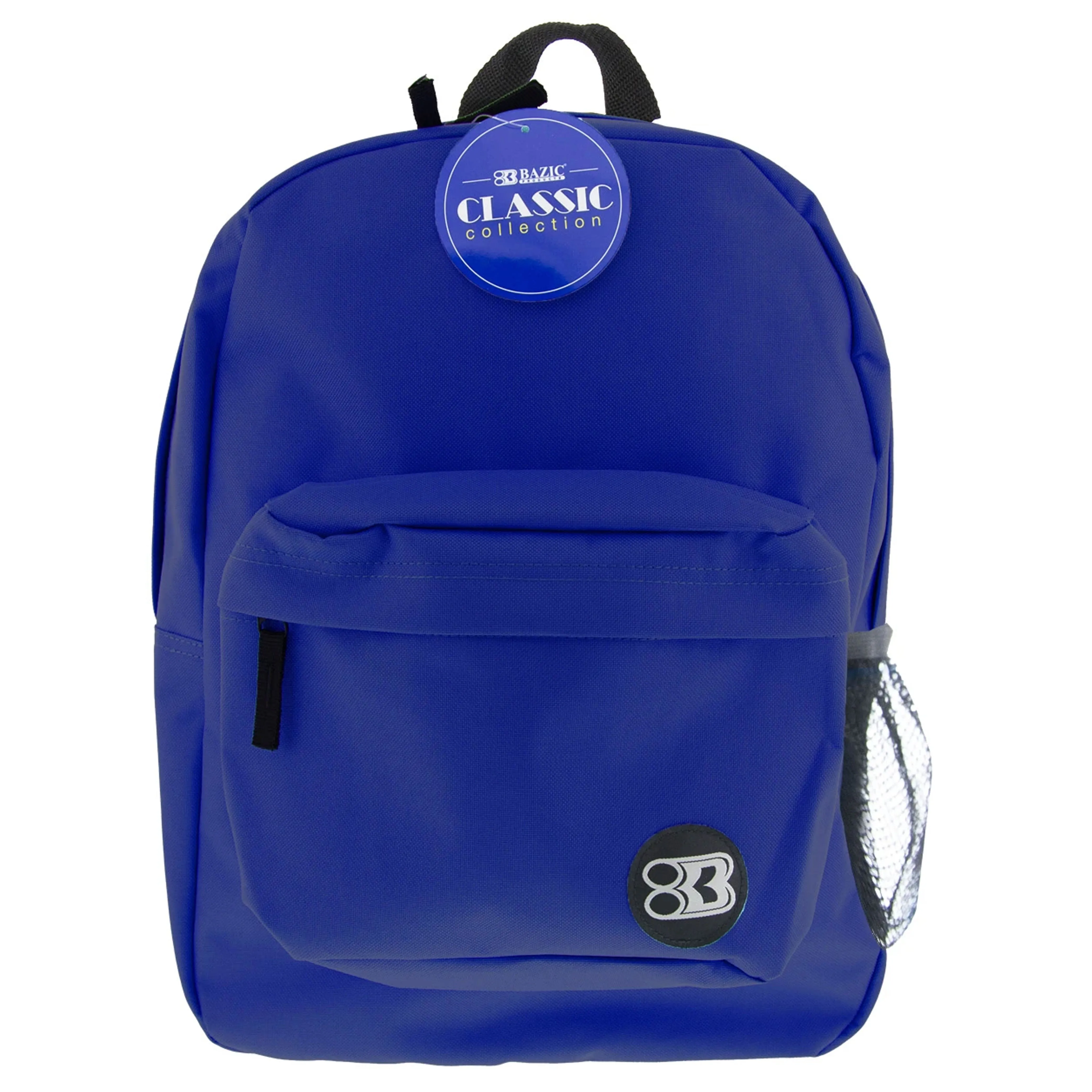 2 Blue Book Bag Backpack Travel Hiking Camping Gym School Sports Back Pack 17"
