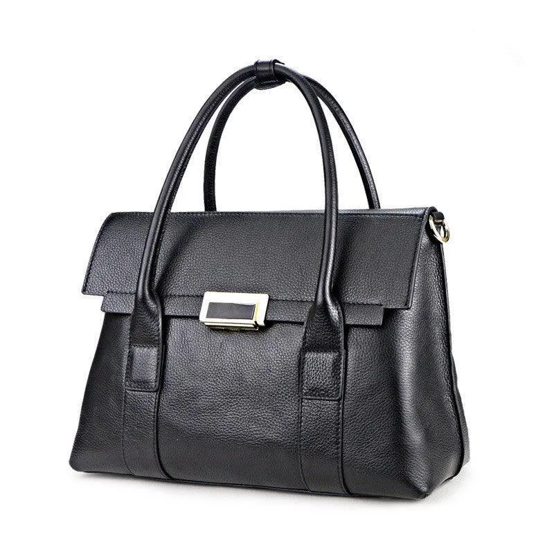 2021 European And American New Leather Handbags, Big Bags, Ladies All-match Handbags, First Layer Cowhide Single Shoulder Messenger Bag