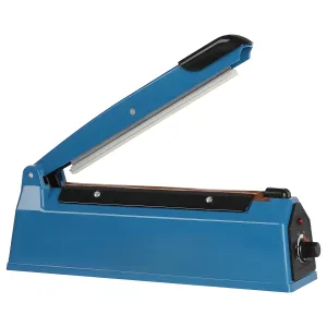 8 Inch Impulse Heat Sealer For Plastic Bags With Adjustable Temperature