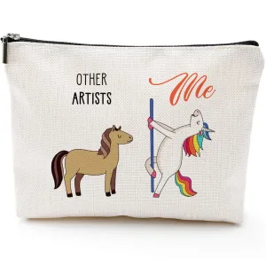 Artists Gifts for Women,Artists Fun Gifts, Artists Makeup Bag, Artists Make Up Pouch,Artists Birthday Gifts