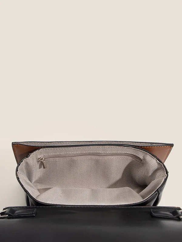 Asymmetric Geometric Split-Joint Handbags Crossbody Bags Bags