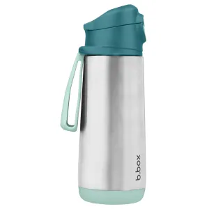 b.box Insulated Sport Spout Bottle - 500ml (Emerald Forest)