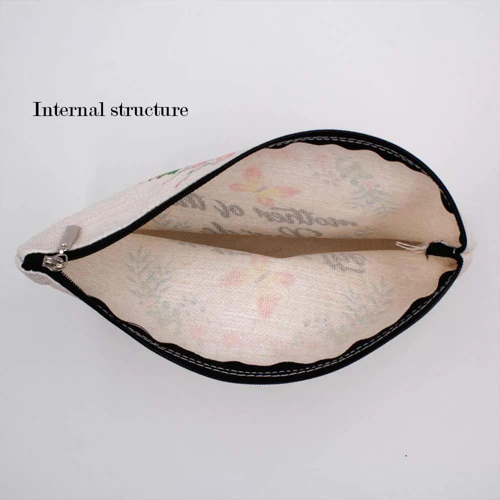 Beach Survival Kit Cosmetic Bag for Women,Adorable Roomy Makeup Bags Travel Waterproof Toiletry Bag Accessories Organizer Gifts