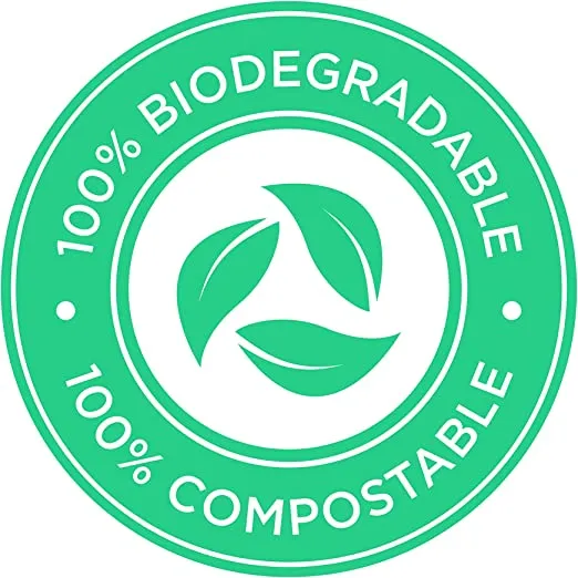 Biodegradable Compostable Bags by Aluf Plastics - 56 Gallon (40ct) ATSM #D6400 Approved - 100% Biodegradable for Industrial and Commercial Composting