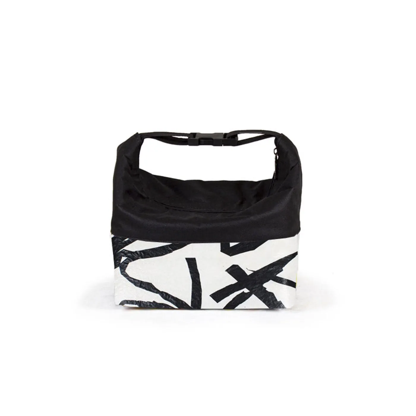 Buckle Lunch Bag – White Confetti