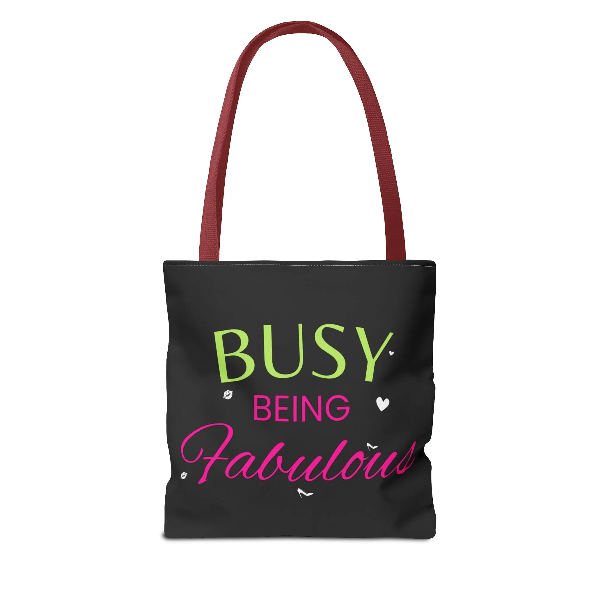 Busy being fabulous Tote Bag (AOP)