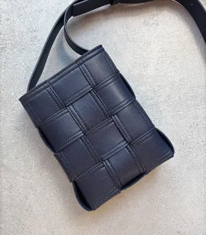 Cassette Stitch Phone Crossbody, Space