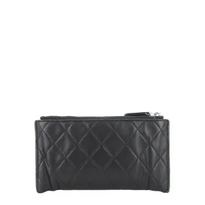 CHANEL Classic Zip Lambskin Leather Pouch
