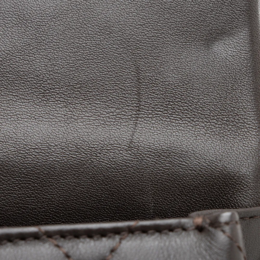 Chanel Lambskin Ligne Cambon Mini Reporter Satchel (SHF-19510)