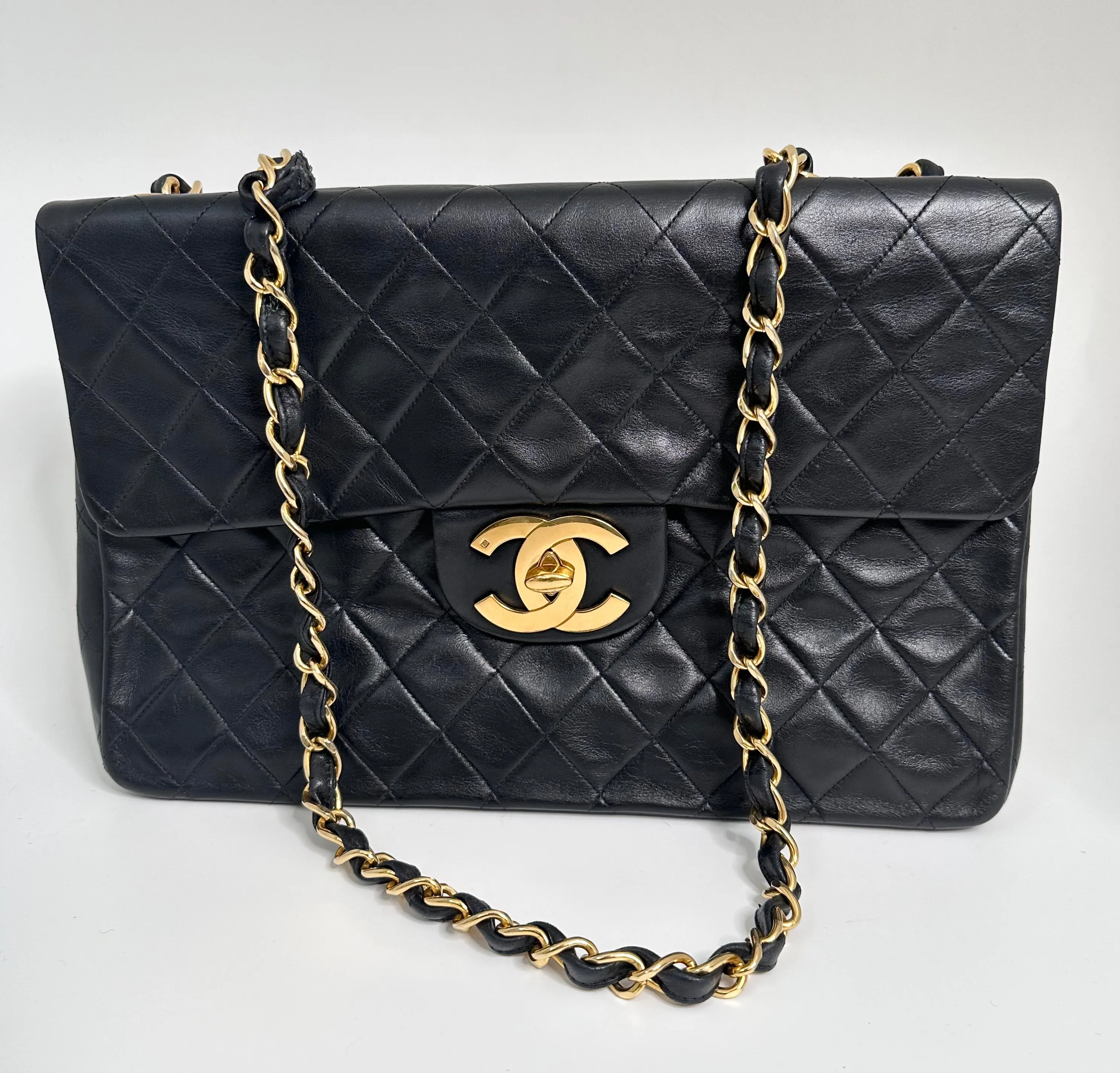 CHANEL Maxi Flap Shoulder Bag