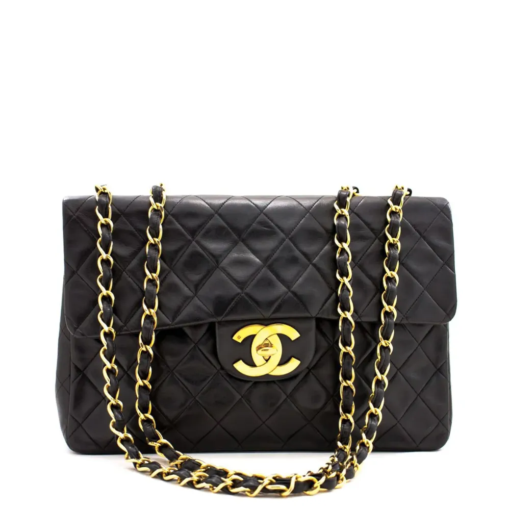 CHANEL Maxi Flap Shoulder Bag
