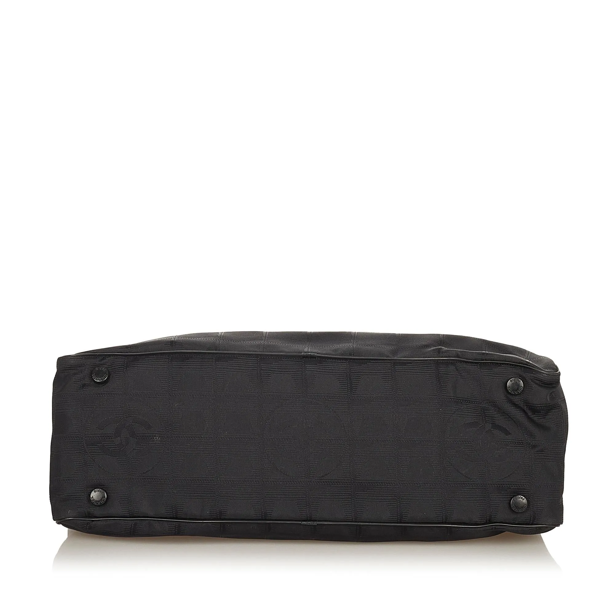 Chanel New Travel Line Canvas Handbag (SHG-25650)