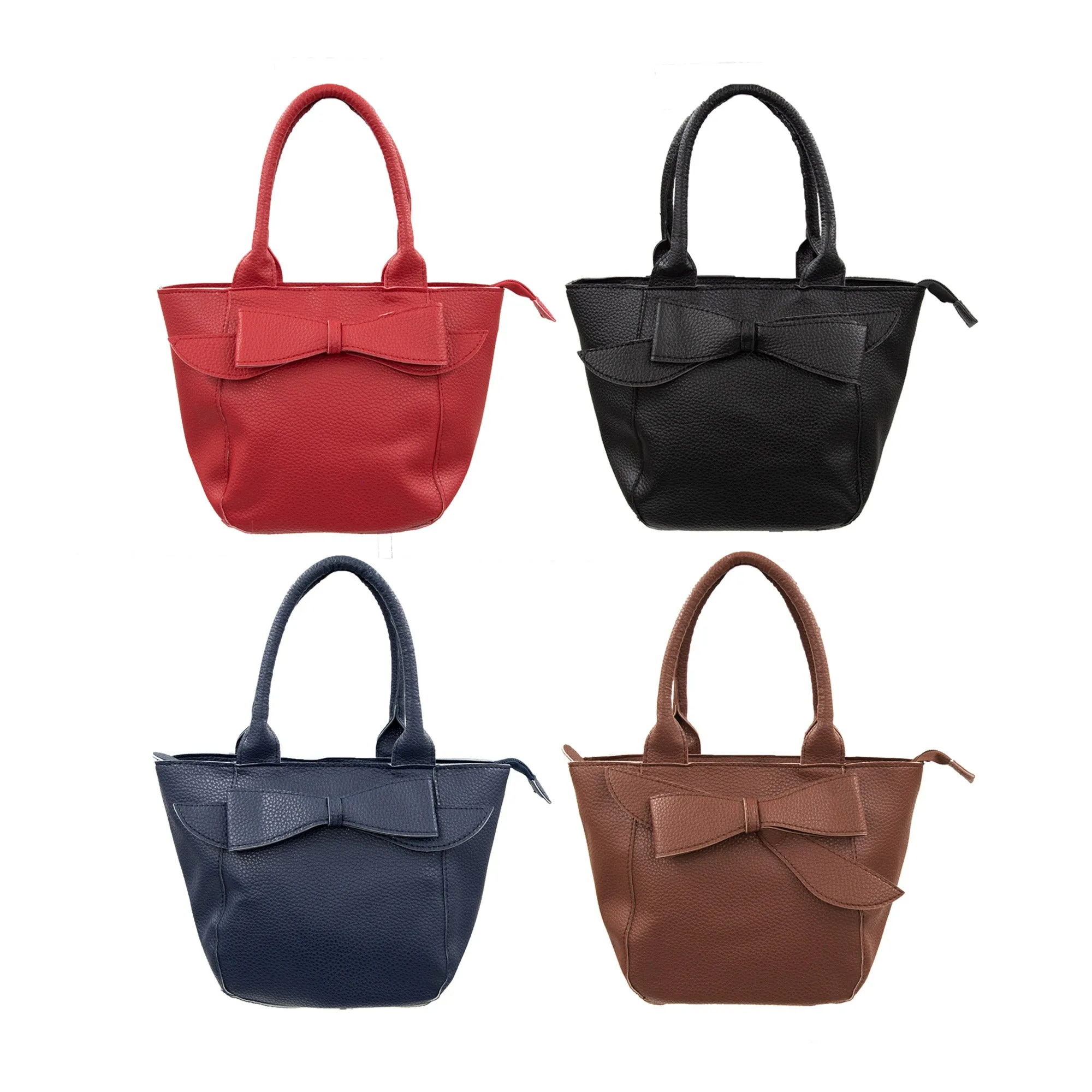 Charlotte Bow Zip Handbag