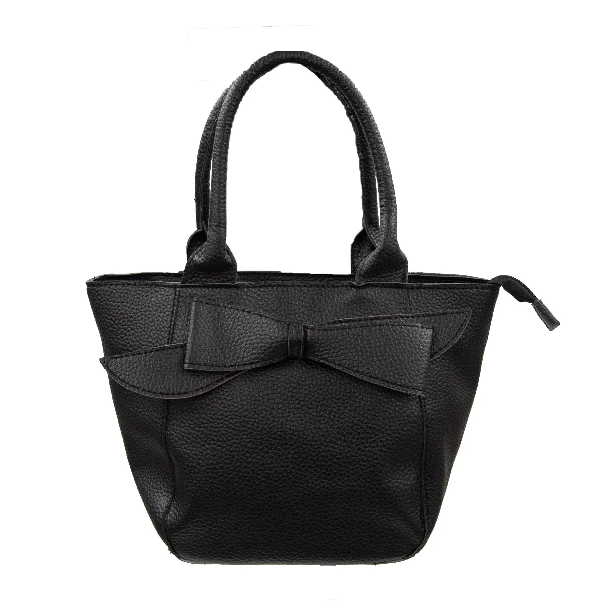 Charlotte Bow Zip Handbag