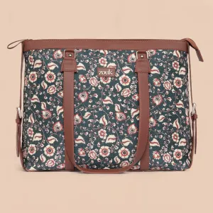 Chittoor Blue Kalamkari Women's Office Bag