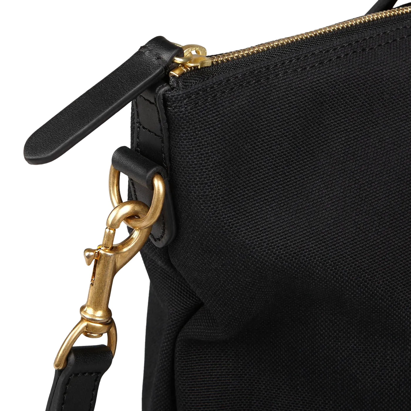 Coal Black M/S Canvas Slim Brief