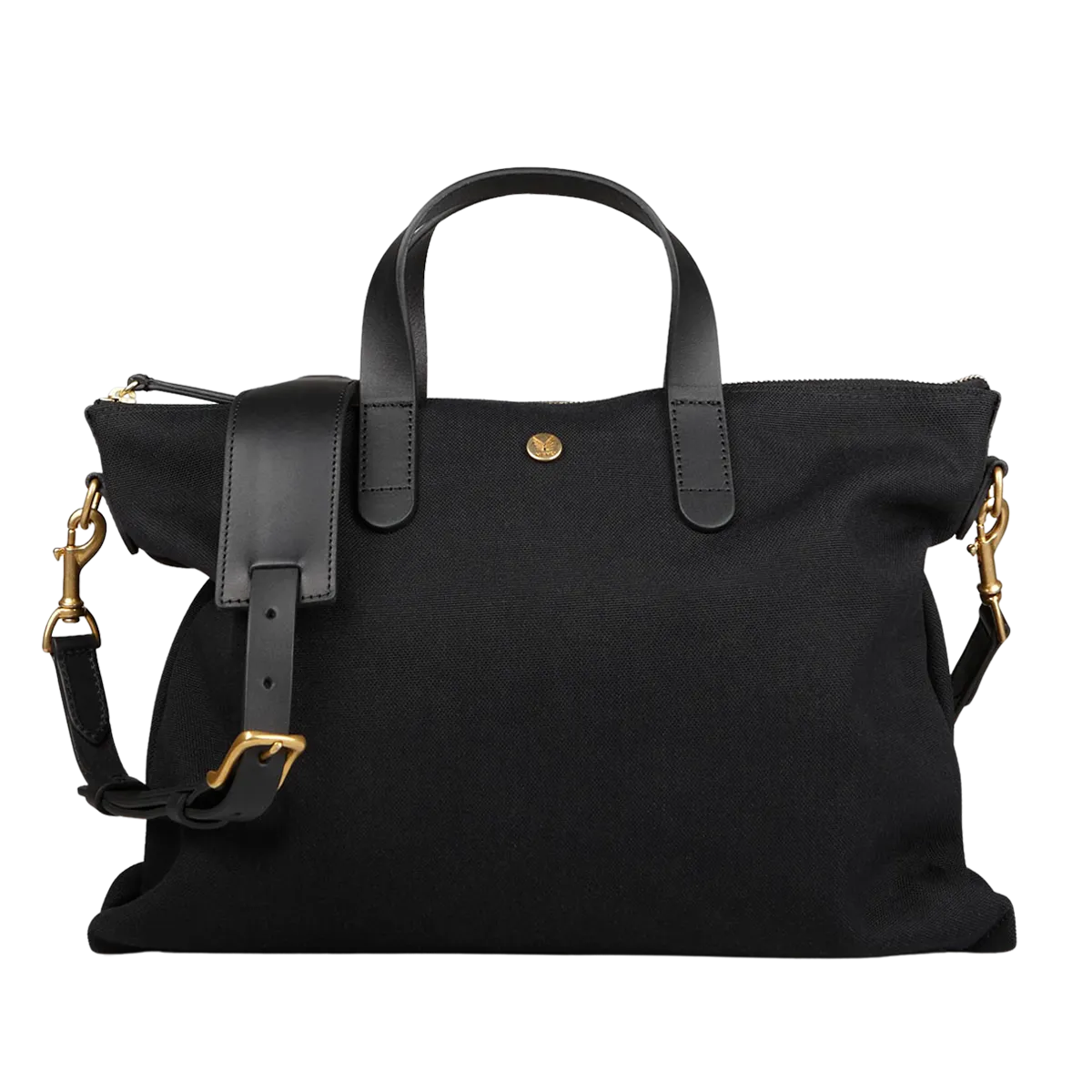 Coal Black M/S Canvas Slim Brief