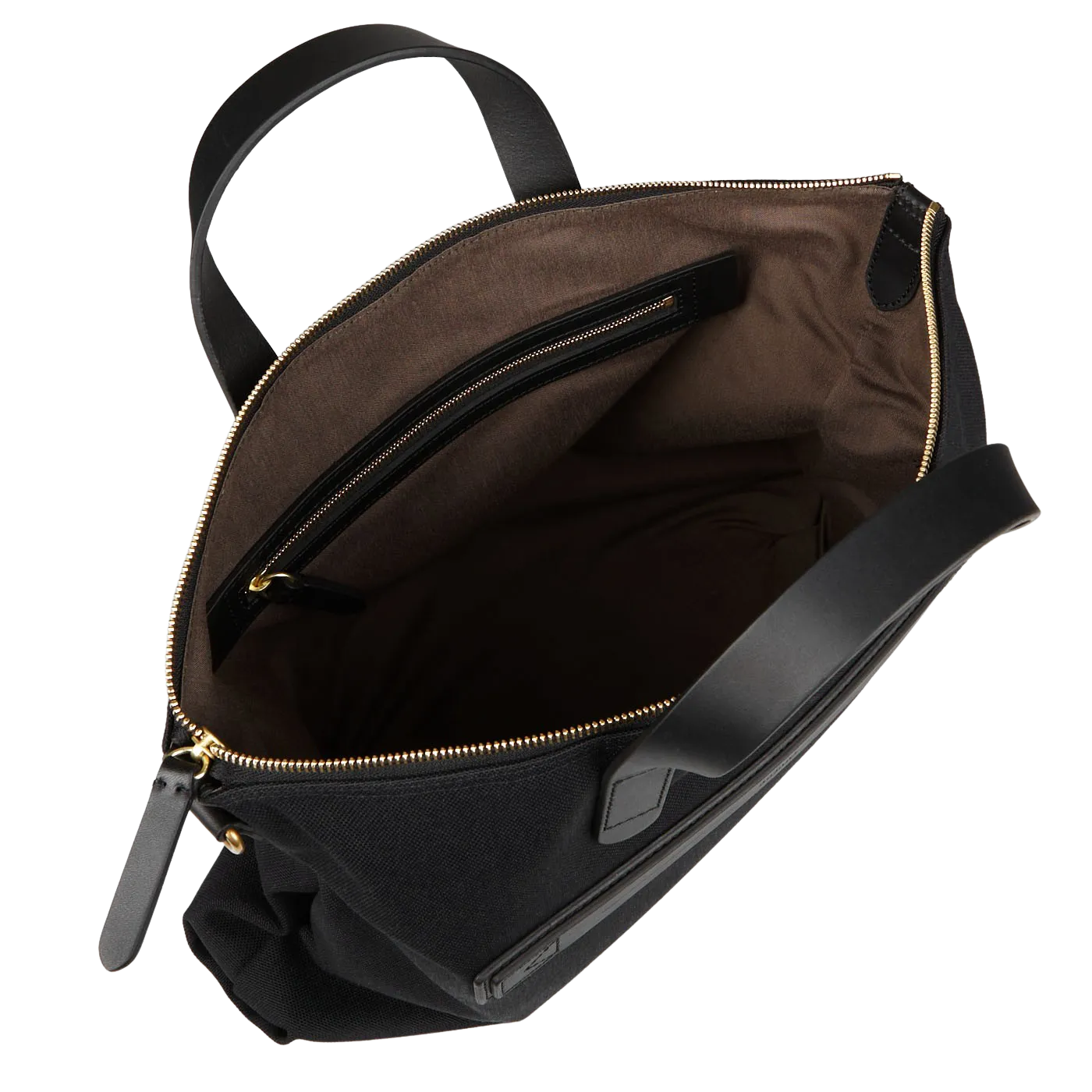 Coal Black M/S Canvas Slim Brief