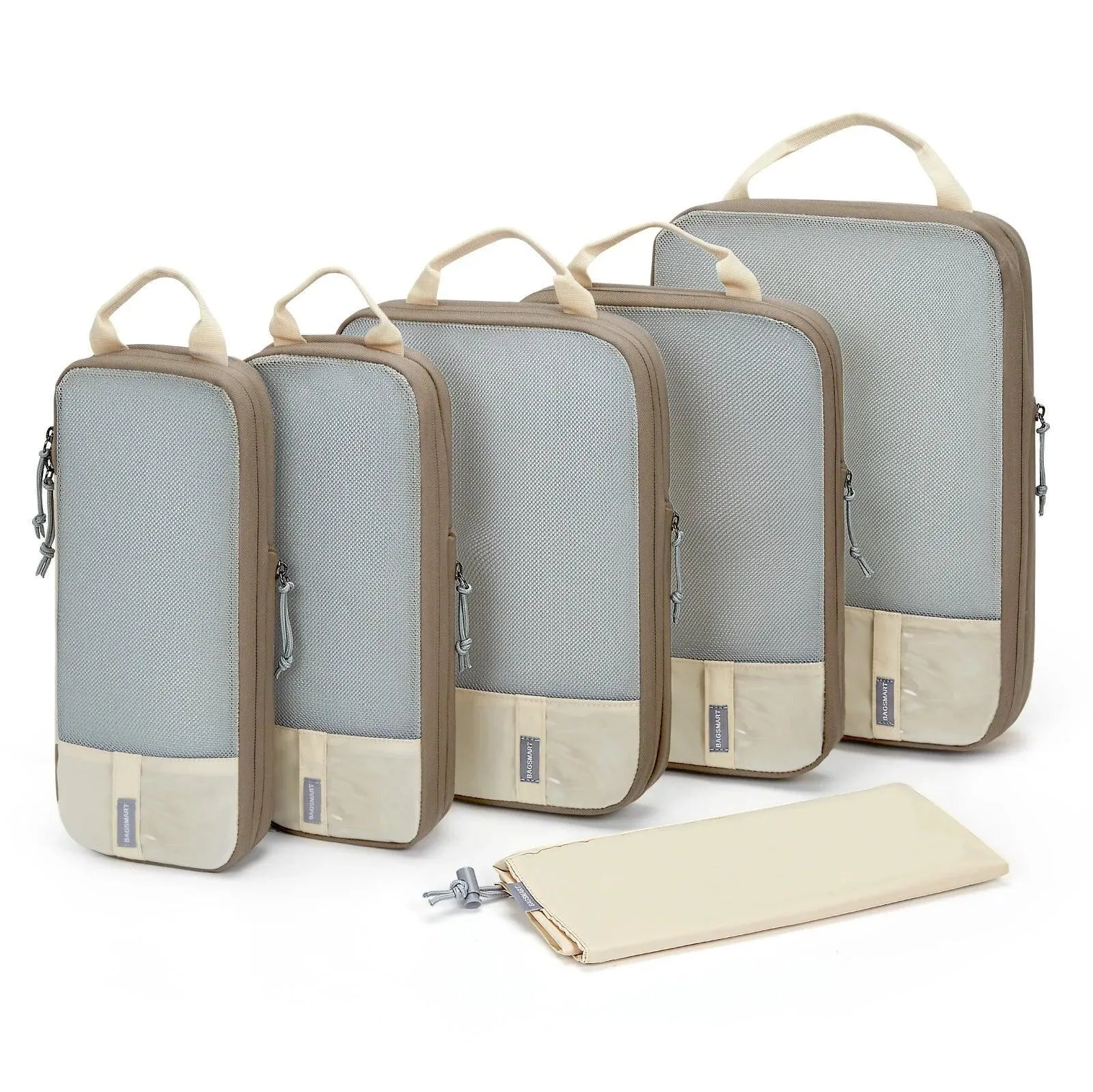 Compression Packing Cubes for Travel Durable Luggage Organizer