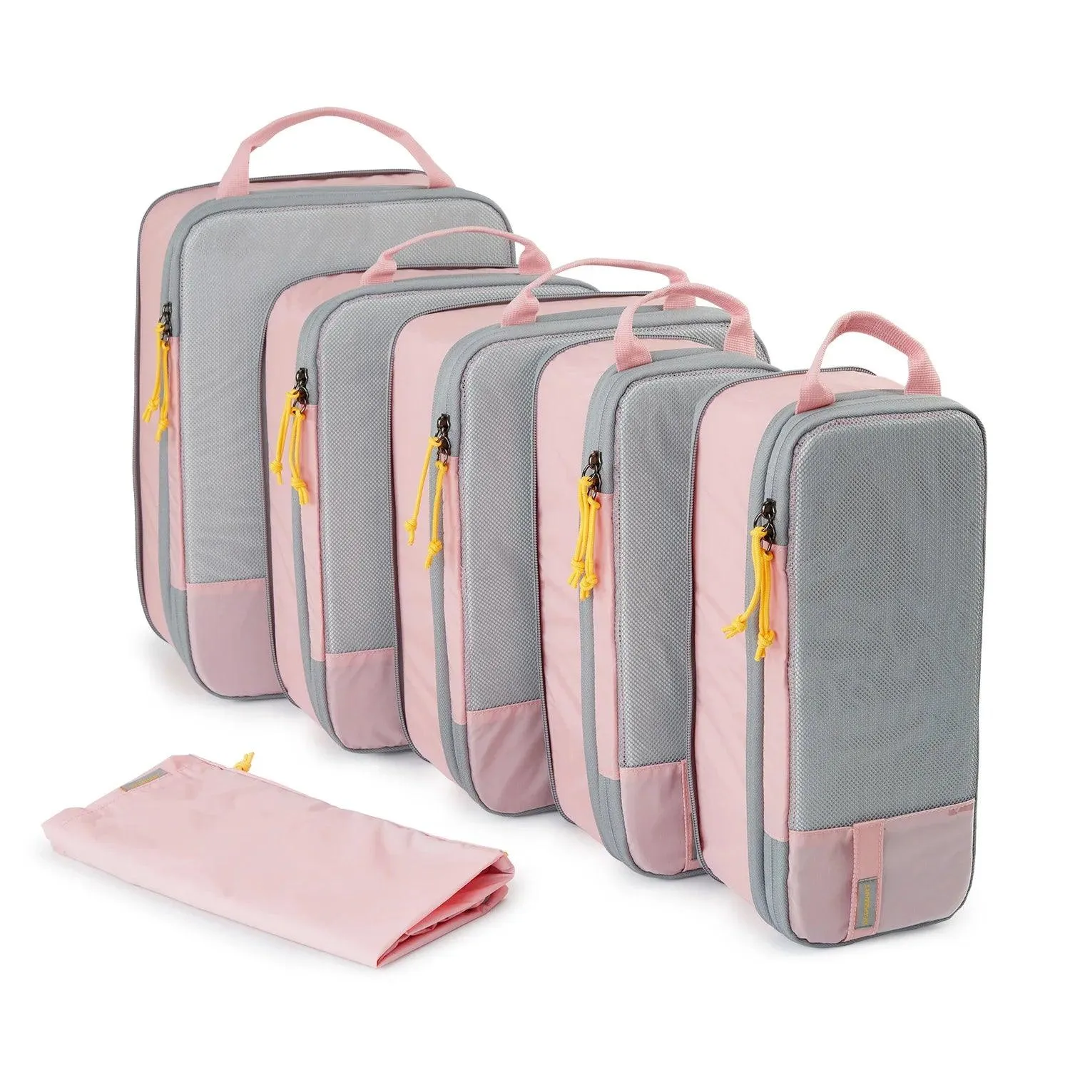 Compression Packing Cubes for Travel Durable Luggage Organizer
