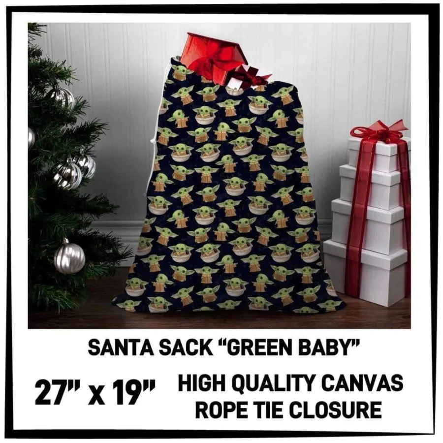Custom Design Canvas Santa Sacks
