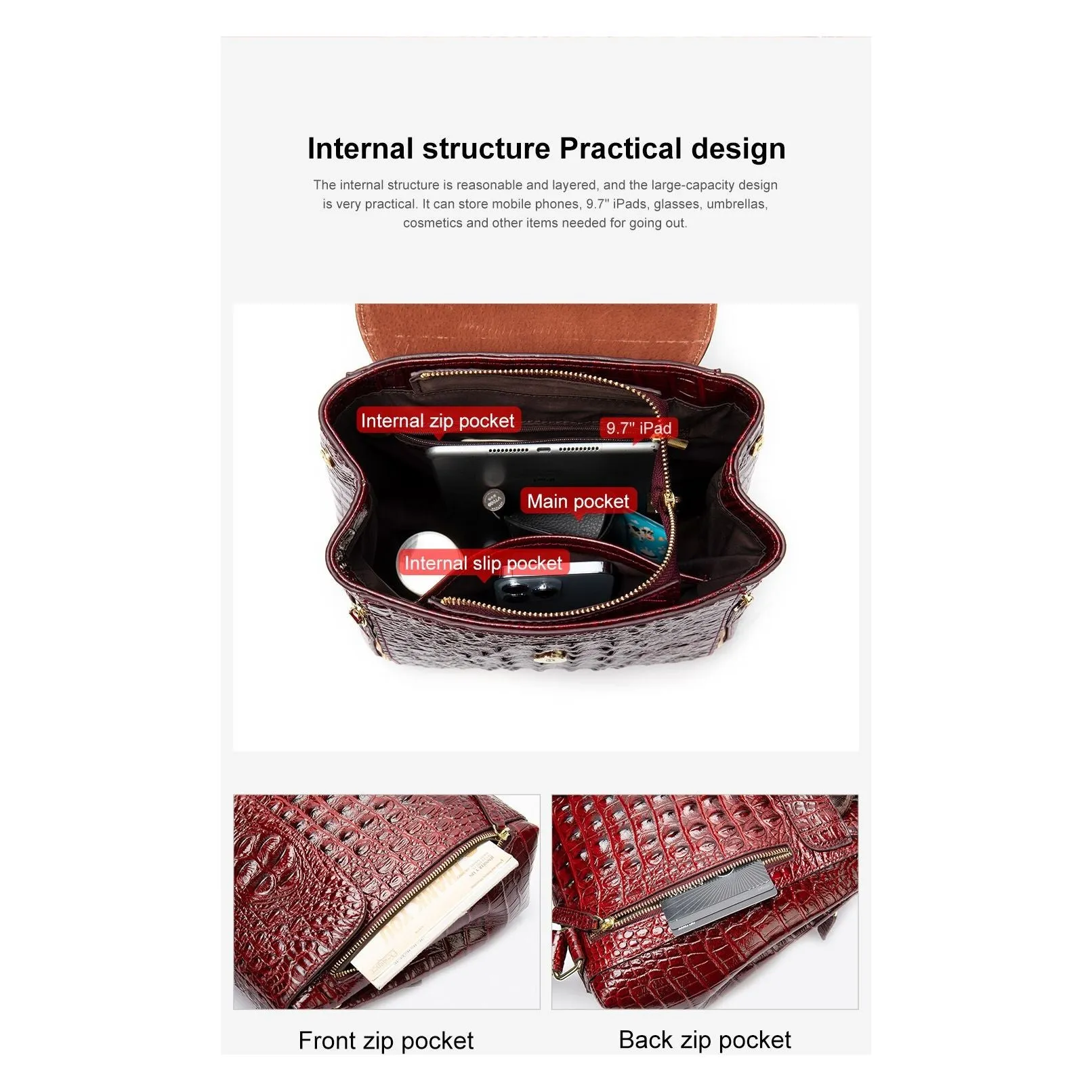 Diamoré Everyday Zip Pack