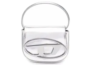 Diesel 1Dr Xs Mini Bag With D Plaque Silver