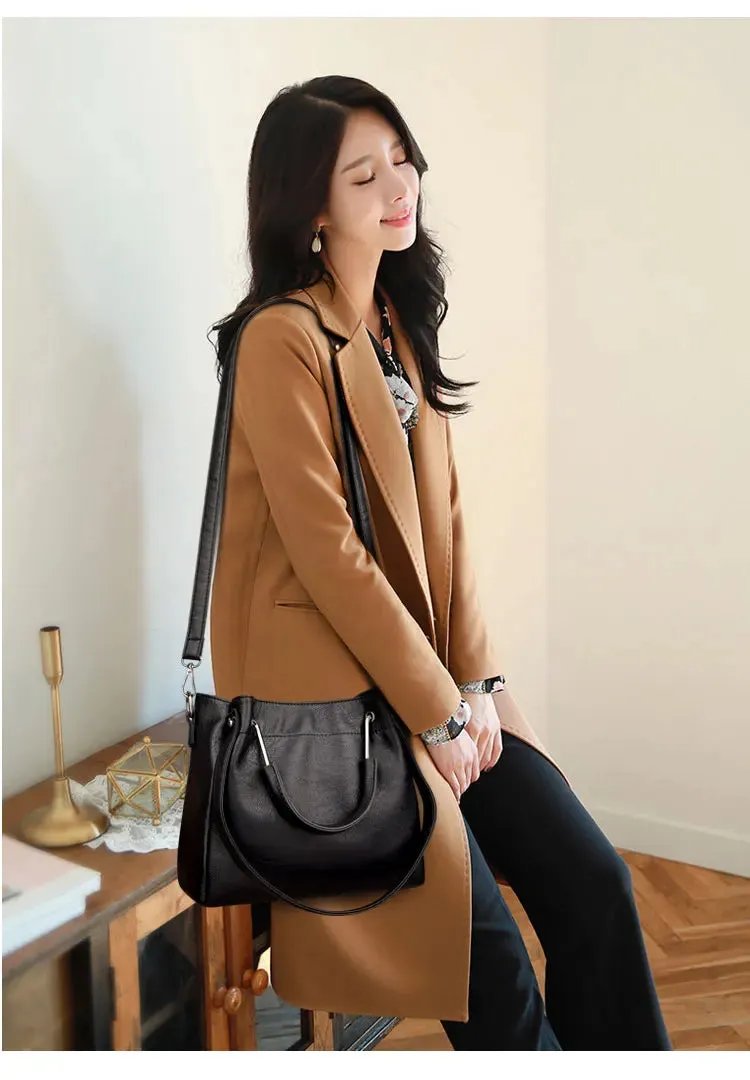 Evelina | Luxe Charm Classic Shoulder Bag