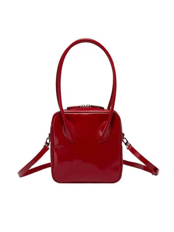 Geometric Split-Joint Shoulder Bags Handbags
