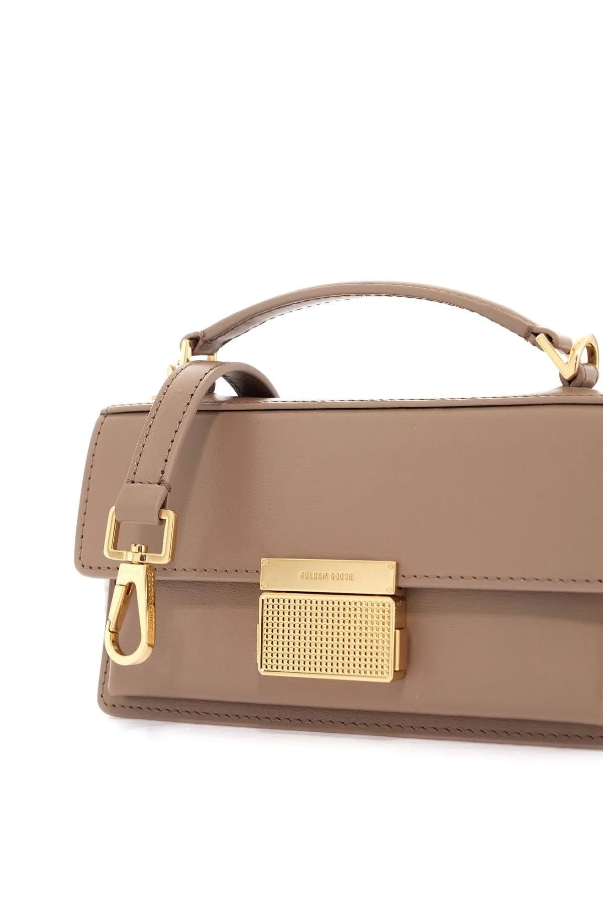 Golden Goose Mini Venice Leather Palmellata Handbag Women