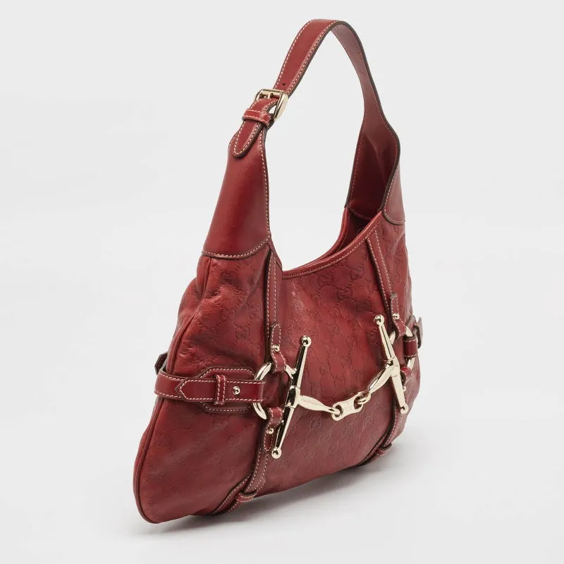 Gucci Guccissima Leather 85Th Anniversary Hobo