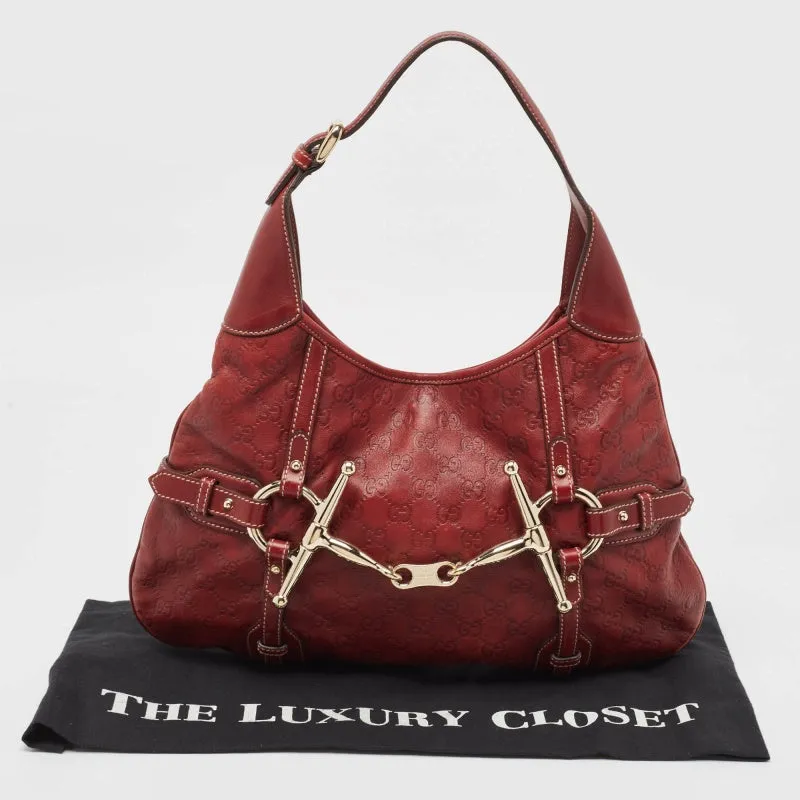 Gucci Guccissima Leather 85Th Anniversary Hobo