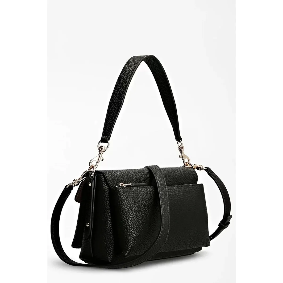 Guess Brenton Synthetic Crossbody Bag In Black - HWESB8-39019