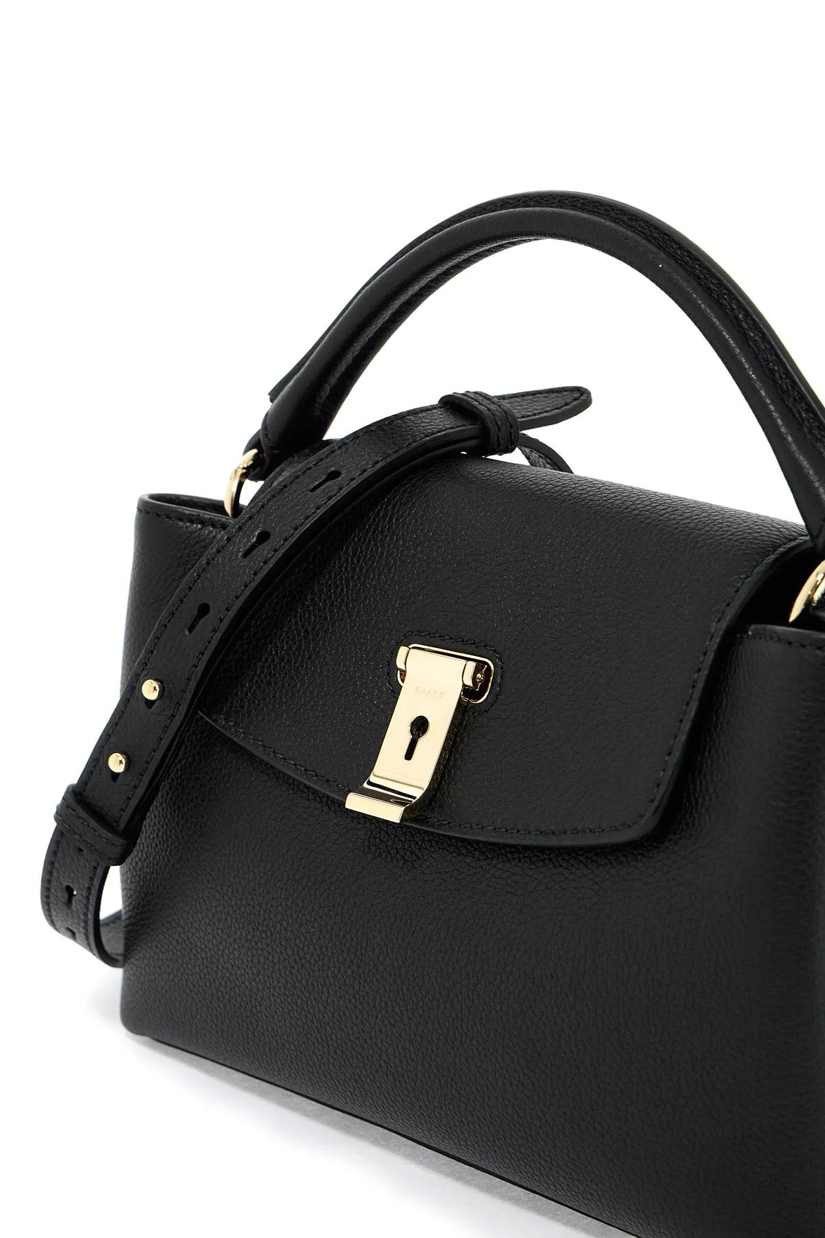 handbag layka in hammered leather