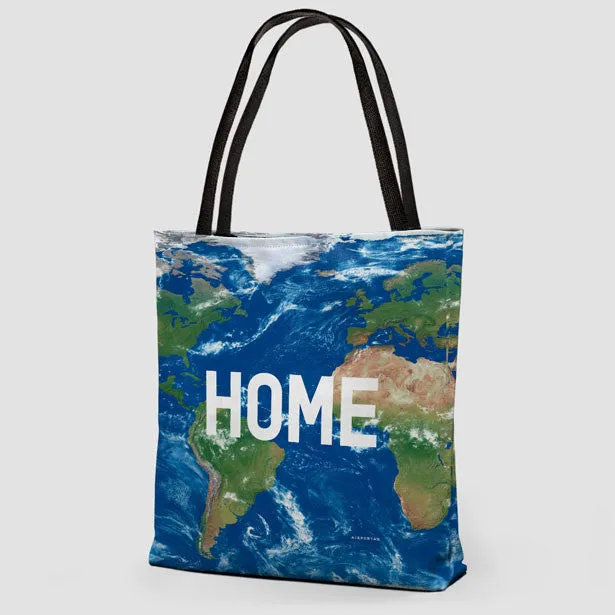 Home - Earth - Tote Bag