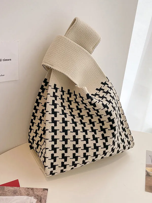 Houndstooth Handbags Bags