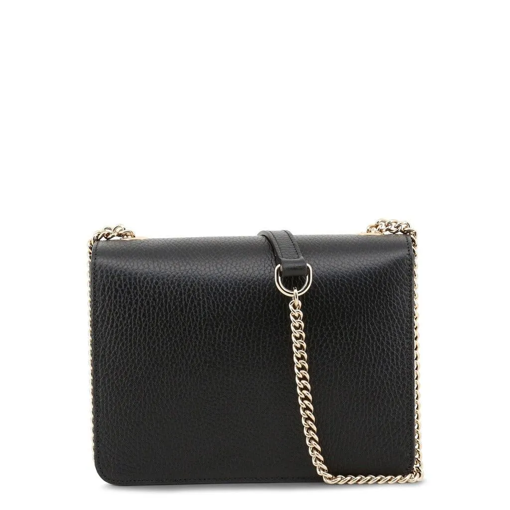 Interlocked Gg Large Crossbody Bag Black