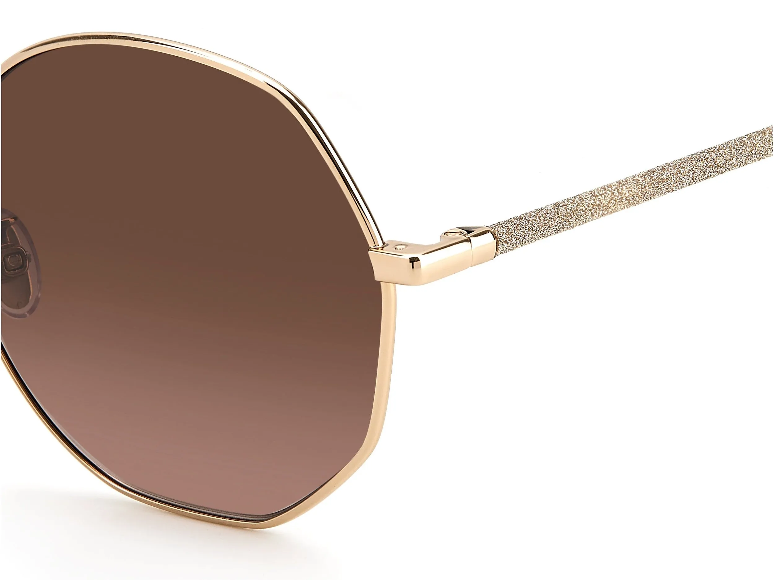 Jimmy Choo  Round sunglasses - CORAL/G/SK