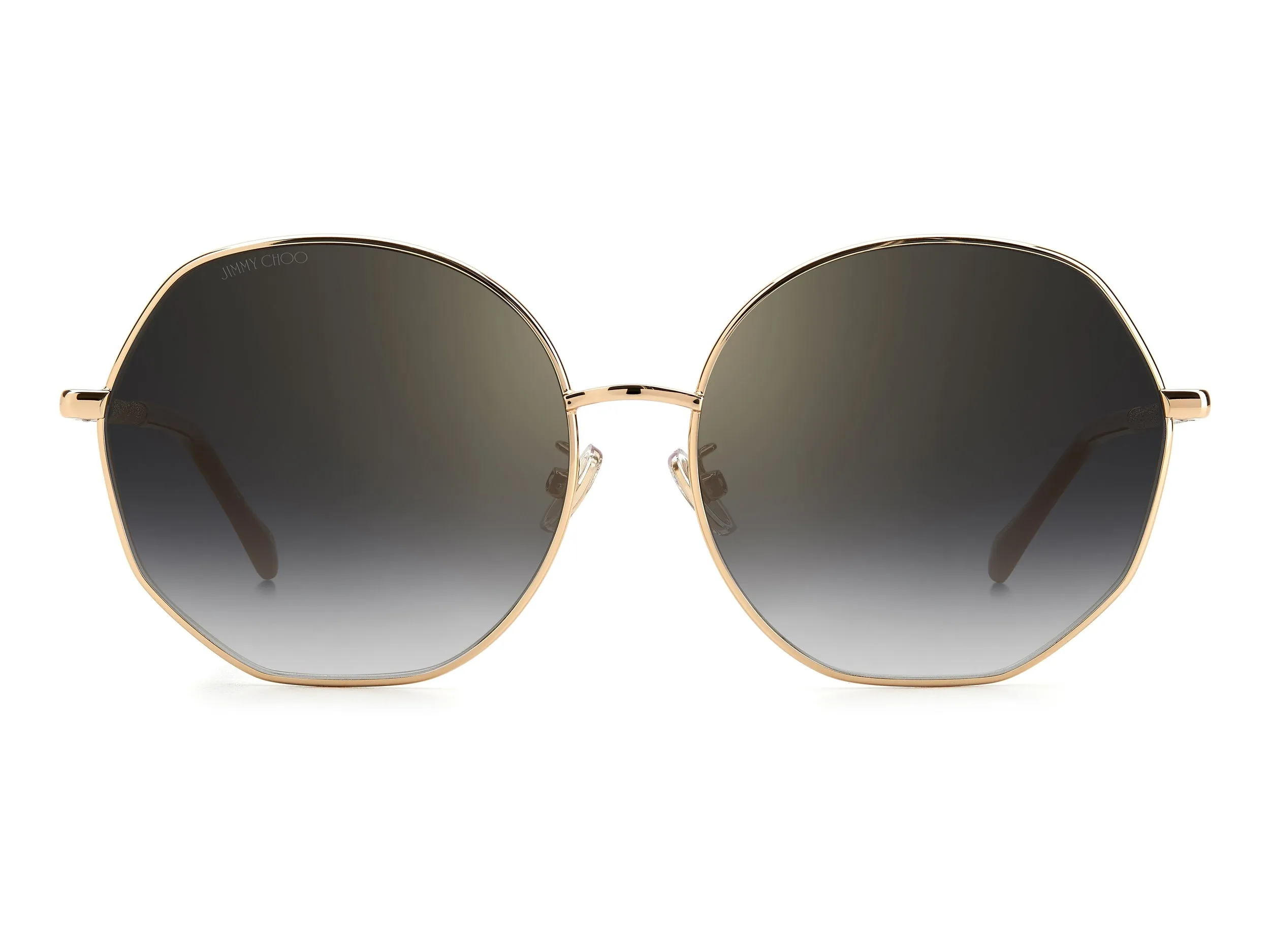 Jimmy Choo  Round sunglasses - CORAL/G/SK