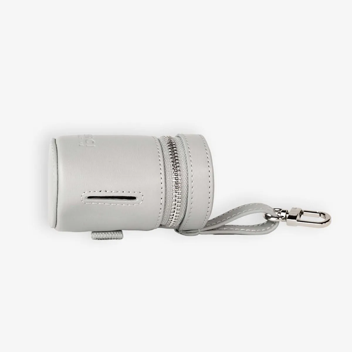 Just Did It Dog Poop Bag Holder Grey