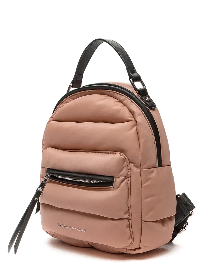 Keddo Couture Blush Pink Puffy Backpack