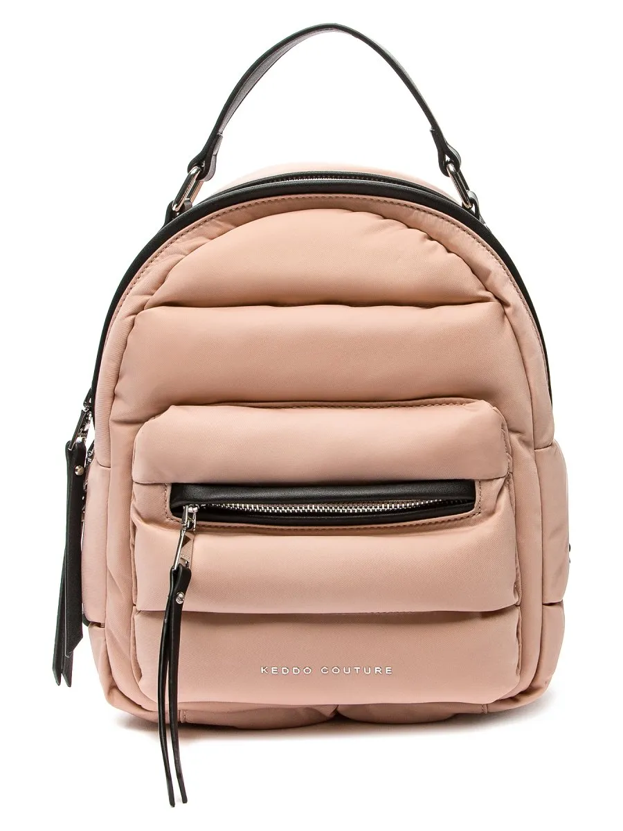 Keddo Couture Blush Pink Puffy Backpack
