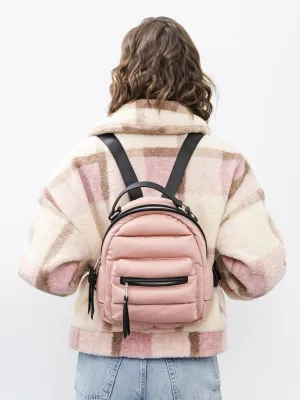 Keddo Couture Blush Pink Puffy Backpack