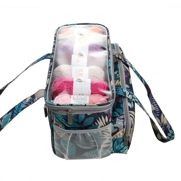 Knitting Bag, Urban Jungle- Rectangle