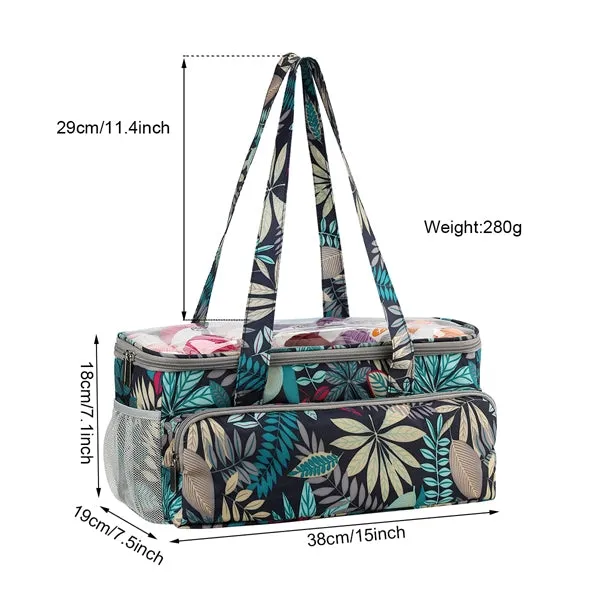 Knitting Bag, Urban Jungle- Rectangle