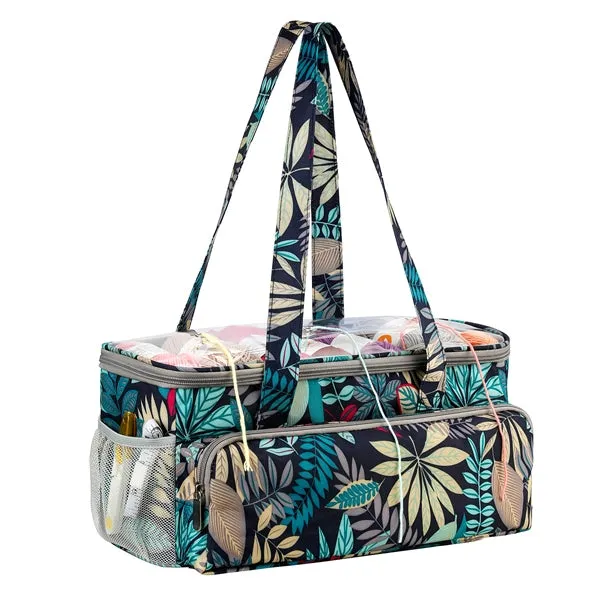 Knitting Bag, Urban Jungle- Rectangle