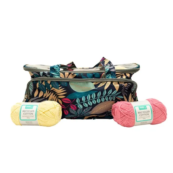 Knitting Bag, Urban Jungle- Rectangle