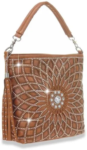Layered Rhinestone Design Hobo