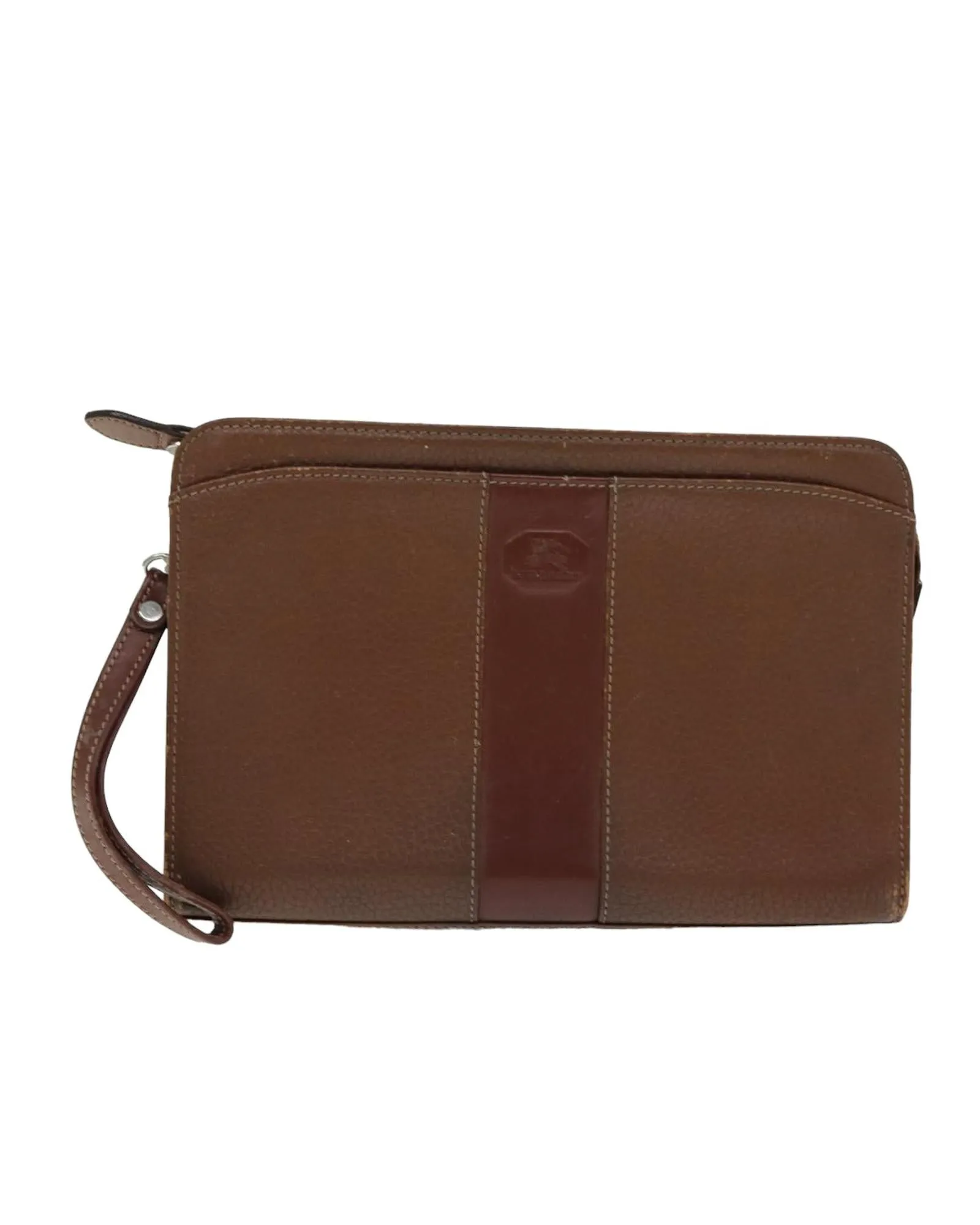 Leather Clutch Bag with Classic Design