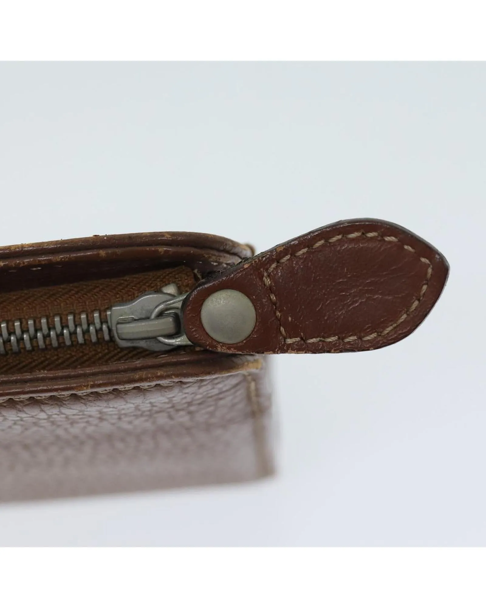 Leather Clutch Bag with Classic Design
